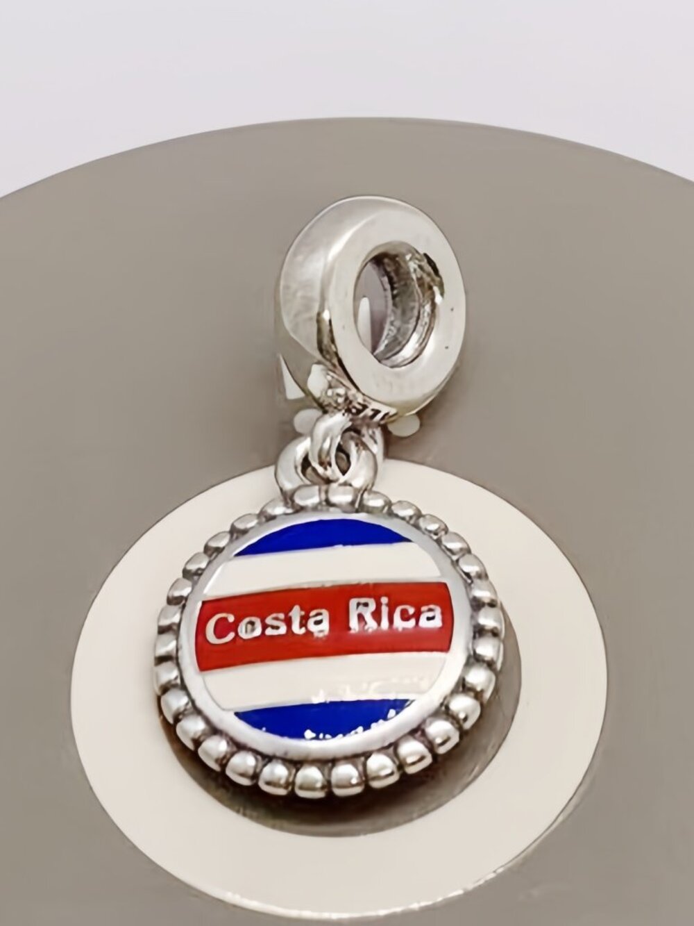 Pandora Costa Rica Flag Exclusive Charm pendant